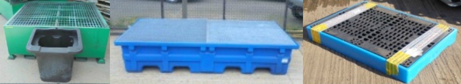 second hand used spill sump pallets