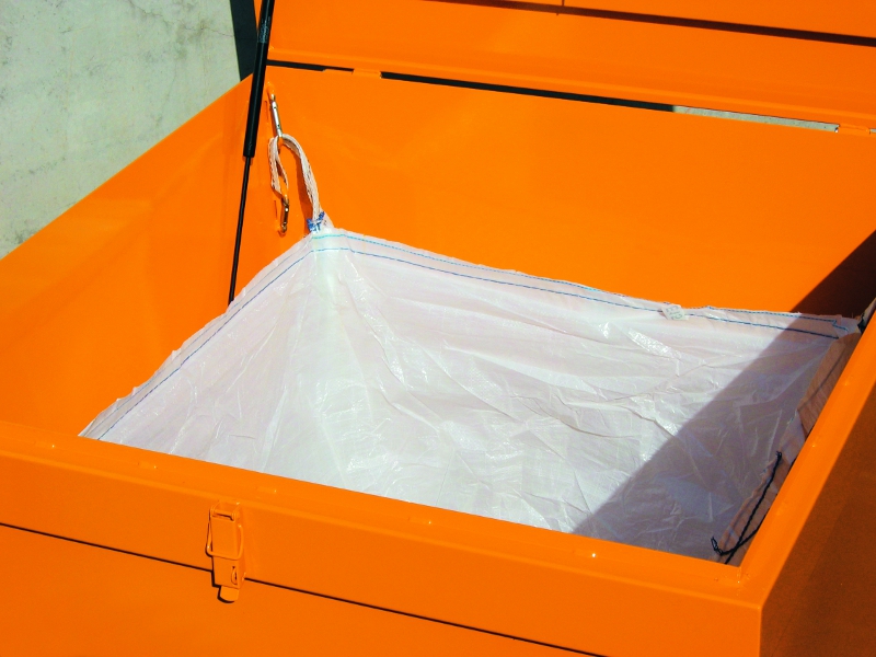 Steel Bulk Bag Container S&S Spill Control