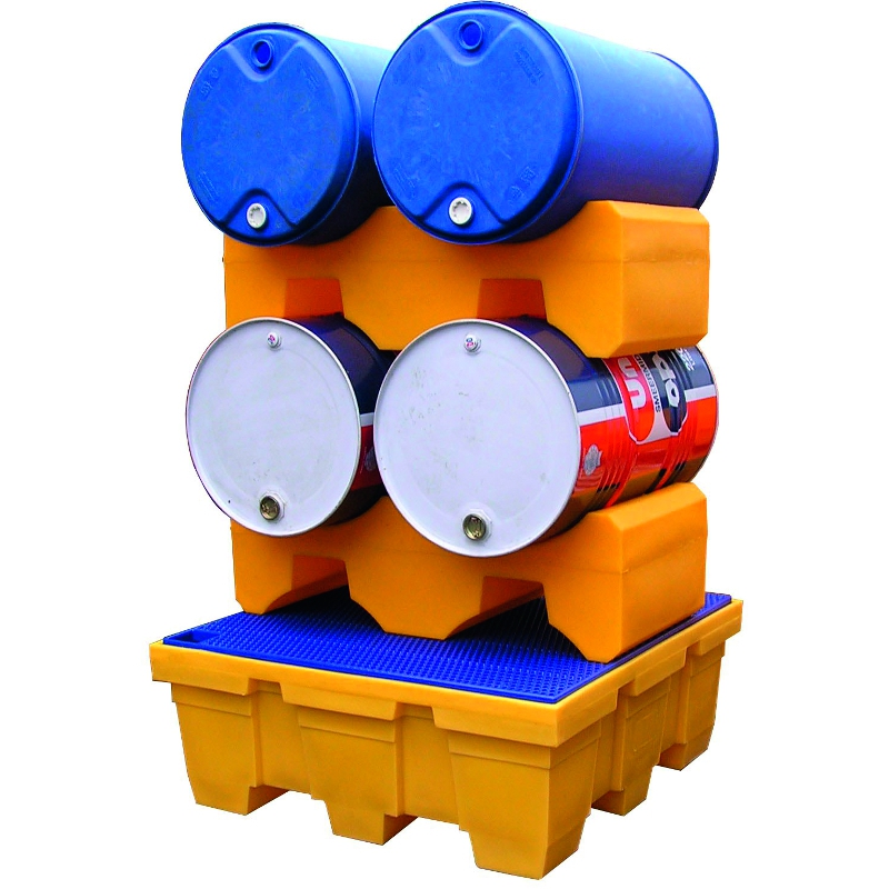 2 x 220 Litre Drum Holder S&S Spill Control
