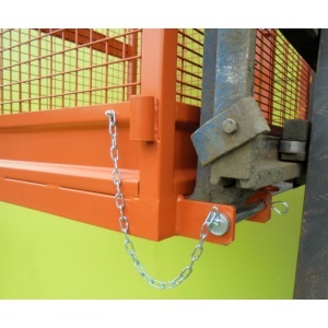 Forklift Safety Access Cage For 1 2 Persons S S Spill Control