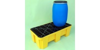 Budget Polyethylene Sump Pallet - 2 Drums