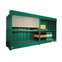 8x IBC / 32x Drum Cabinet Roller Shutters - DPU32-8