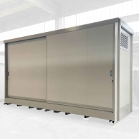 Outside Container with EI/REI 120 Insulated Panels and a Water Tight Sump