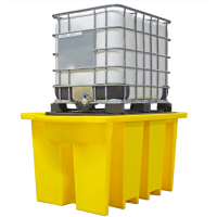 IBC Sump Pallet with Integral Dispensing Area, 1125L Capacity