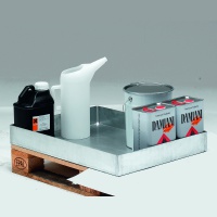 Galvanized Spill Containment Tray- 40 Litre
