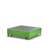 Premium Sump Pallet for 4 Drums (Grid)