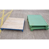 Steel  drum pallet set of 3  -G719