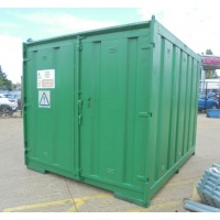 Reconditioned External Sump Cabinet Container with Shelf