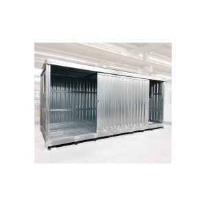 Outside Container with Insulated Panels on a Watertight Sump (750L)