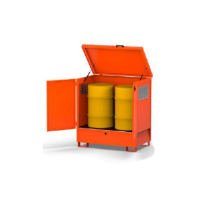 2 Drum Cabinet with 200L Sump 