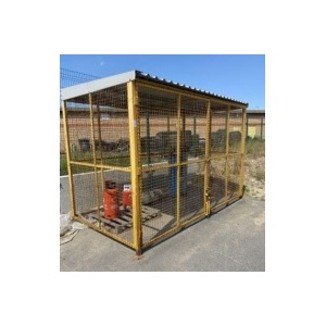 Used Yellow Gas Cage