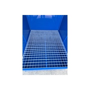 Single IBC Cabinet - Inside Showing Grid