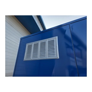 Single IBC Cabinet - Outside Showing Vents