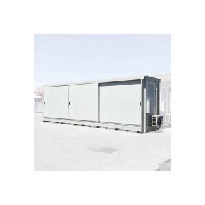 Outside Container with EI/REI Insulated Panels and a Water Tight Sump (1100L , Sliding Doors)