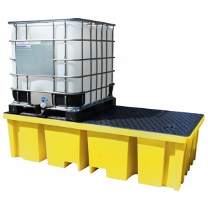 Double Ibc sump 4 way forklift access 2