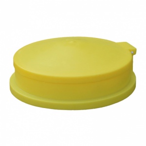 Polythene Drum Funnel with Hinged Lid shut