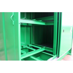 8 Drum Storage Sump Cabinet with horizontal drum storage- DS8VH