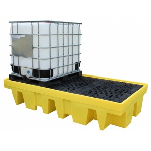 Polythene sump Pallet bund for twin IBC