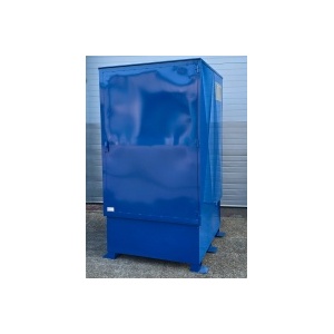 Single IBC ADBlue Cabinet - Outside, Closed