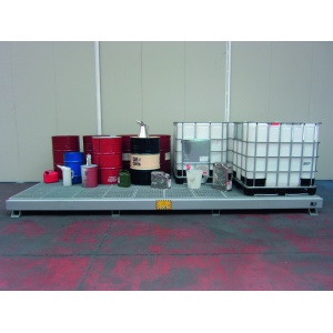 Large Area Steel Collection Sumps with IBC