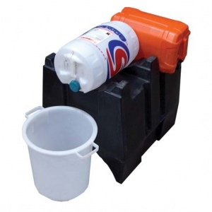 Multi-Use Polyethylene Drum Holder Stand SBS