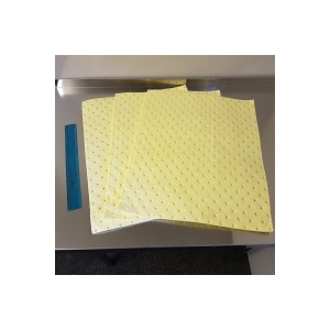 Heavy Duty Chemical Absorbent Pads for spills and leaks 3mm