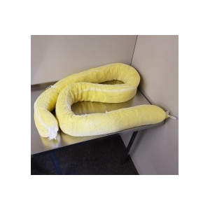 Chemical Spill Absorbent Boom for Drips and Leaks 3m