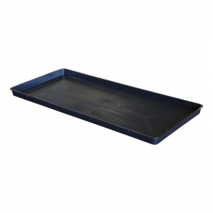 Low profile Polyethylene Open Drip Tray for spills 30L no drums