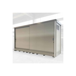 Outside Container with EI/REI 120 Insulated Panels and a Water Tight Sump