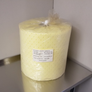 Bag of High Quality Chemical Absorbent Roll for Spills and Leakages - 3mm