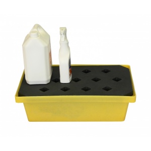 Polyethylene Drip Tray - 22 litre - with grid