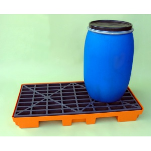 Budget Polyethylene Spill Deck for 2 Drums
