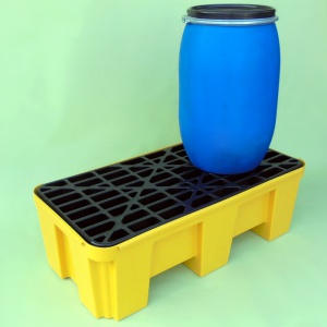 Budget Polyethylene Sump Pallet - 2 Drums