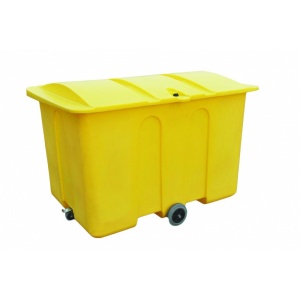 Mobile Polyethylene Lidded General Purpose Bin XL