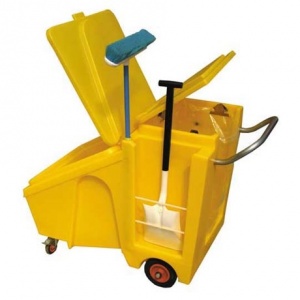 Polythene absorbent Spill Granule Dispensing Cart