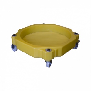 Polythene Drum Dolly on castors