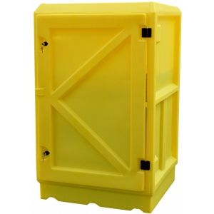 Polythene Spill Cabinet with Sump and lockable door  PSC5