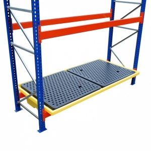 Pair of Polyethylene Rack bund for barrels and drums