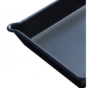 Drip Tray made from Recycled Polythene with a sump of 16L with easy pour corner