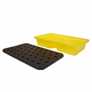 Polyethylene Sump Drip Tray for Spills- 63 litre grid and base