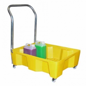 Polyethylene Drip Tray Sump on Wheels without deck- 66 litre
