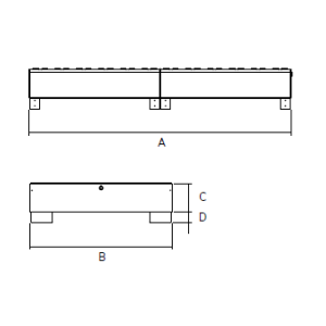 Spill Pallet, Sump Pallet, Spill Control, Drum Pallet Drawing