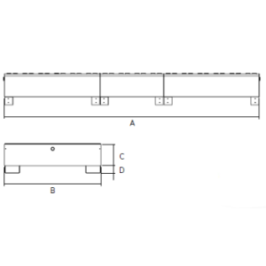 Spill Pallet, Sump Pallet, Spill Control, Drum Pallet Drawing