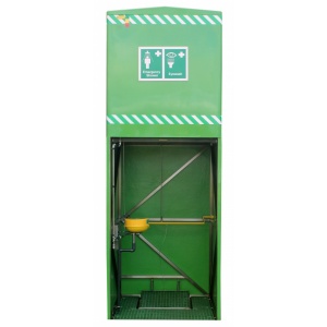 vertial-emergency-tank-shower-green