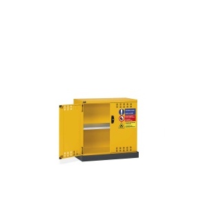 Storage Cabinet with Vented Doors 