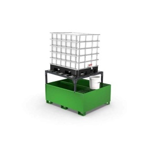 IBC Spill Pallet With Slats, IBC Pallet, Sump Pallet