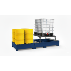 IBC Spill Pallet With Slats, IBC Pallet, Drum Pallet, Sump Pallet, Drum Storage