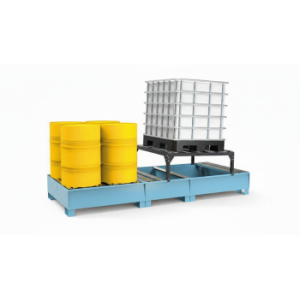 IBC Spill Pallet With Slats, IBC Pallet, Drum Pallet, Sump Pallet, Drum Storage