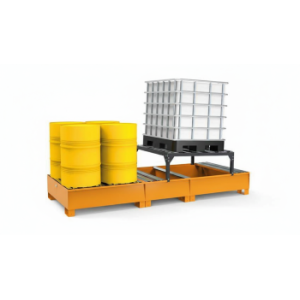 IBC Spill Pallet With Slats, IBC Pallet, Drum Pallet, Sump Pallet, Drum Storage