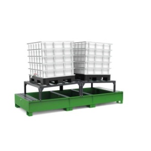 IBC Spill Pallet With Slats, IBC Pallet, Drum Pallet, Sump Pallet, Drum Storage